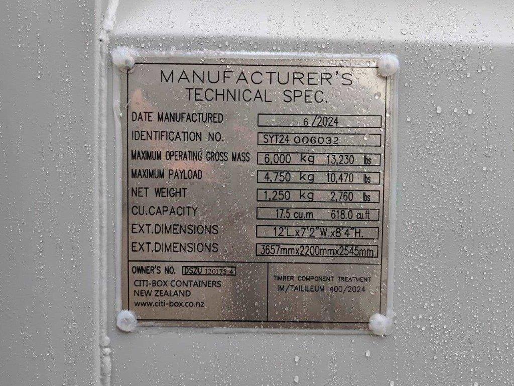 12' MINI CONTAINER SITE OFFICE - 12MSO - Image 8