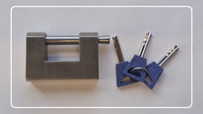 CONTAINER PADLOCK - Stainless Steel