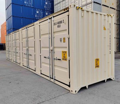 40' HIGH CUBE 4 x SIDE DOOR CONTAINER - Image 9