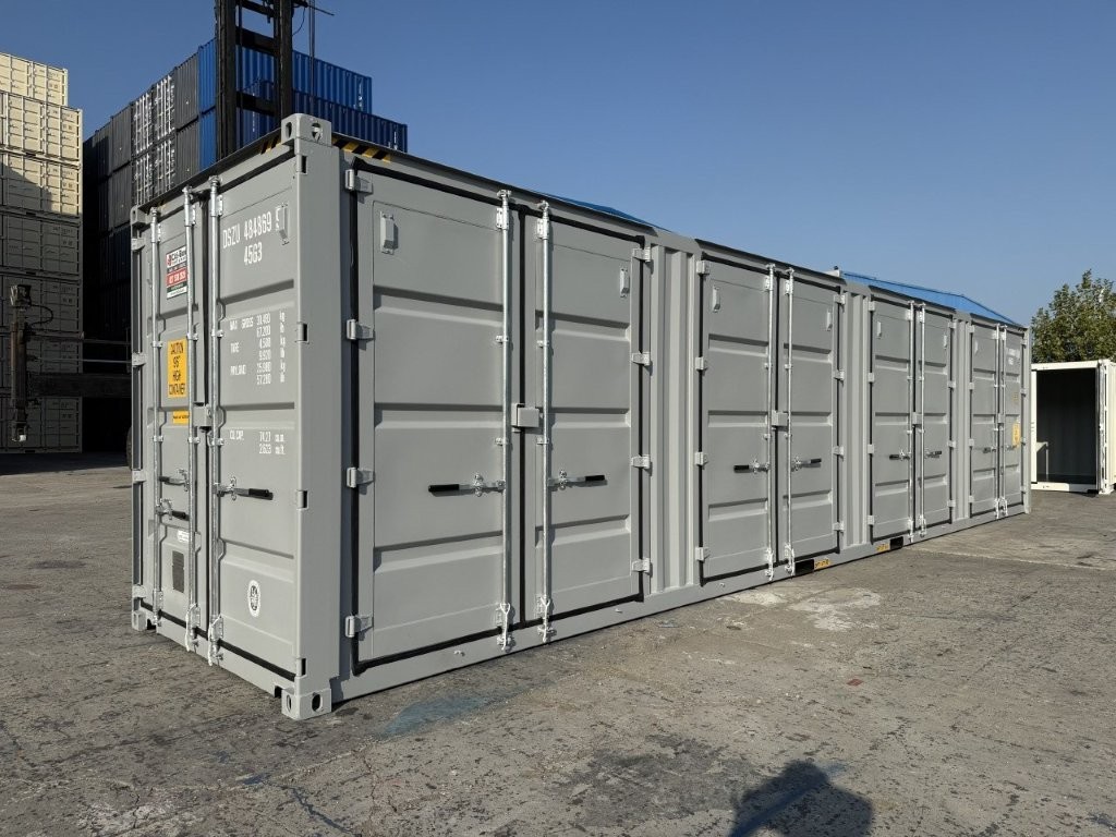 40' HIGH CUBE 4 x SIDE DOOR CONTAINER
