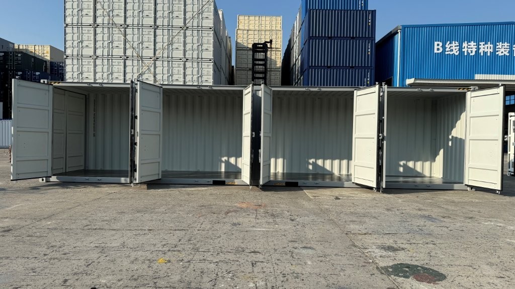 40' HIGH CUBE 4 x SIDE DOOR CONTAINER - Image 3