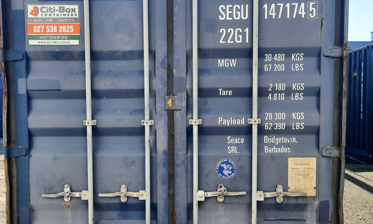 20' Shipping Container - Cargo Worthy - Image 2