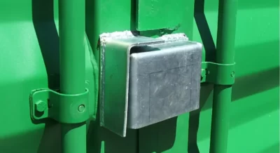 SHIPPING CONTAINER LOCK BOX