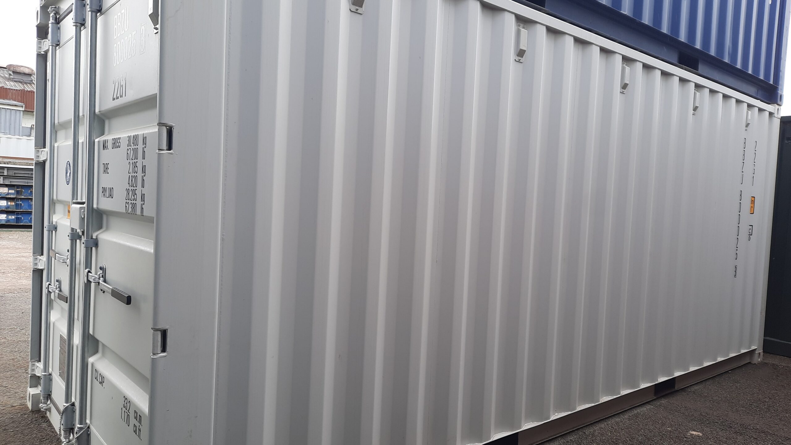 20' CONTAINER - LIGHT GREY - Image 4