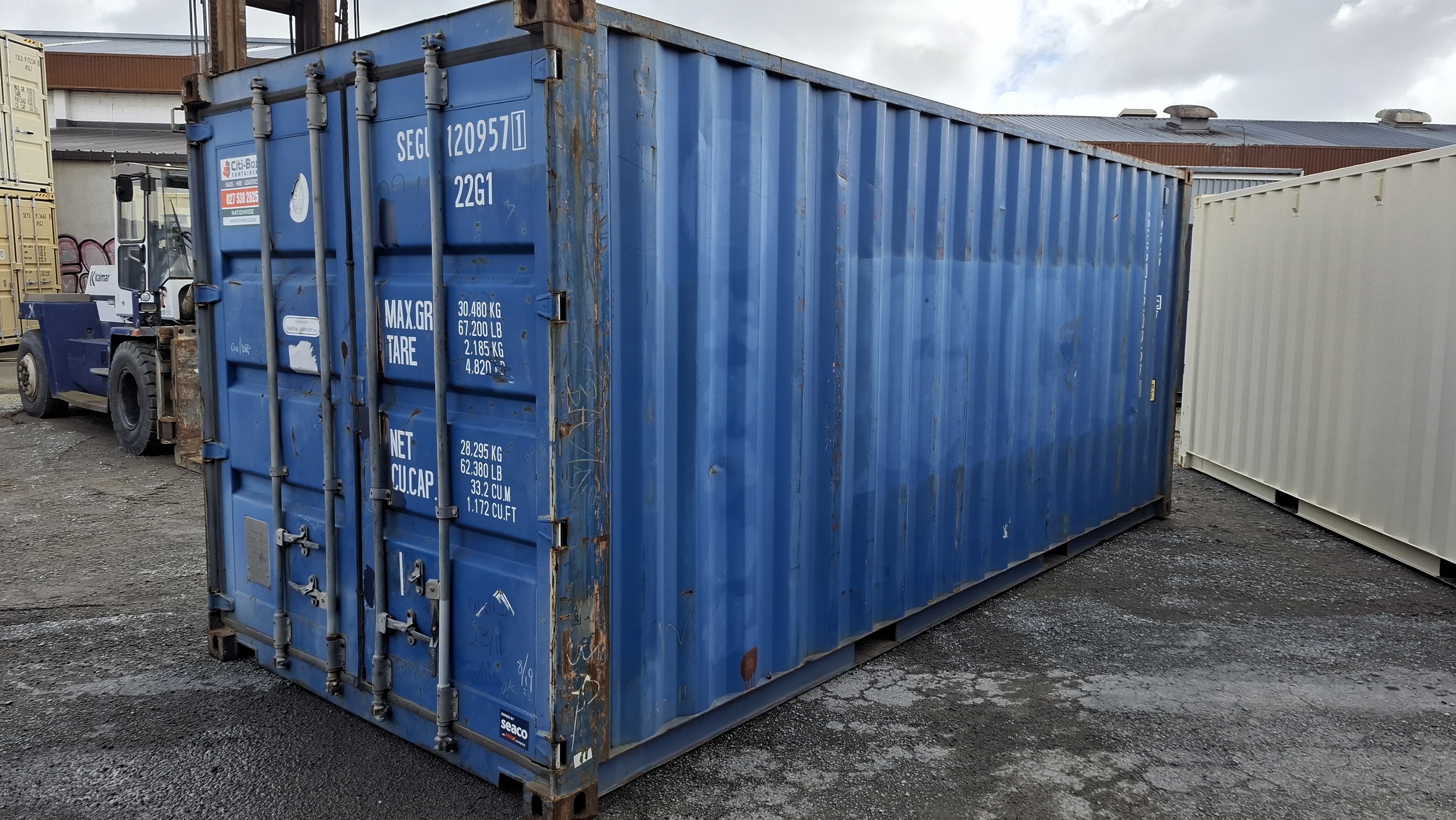 20' Shipping Container - Cargo Worthy -Taupo - Image 4