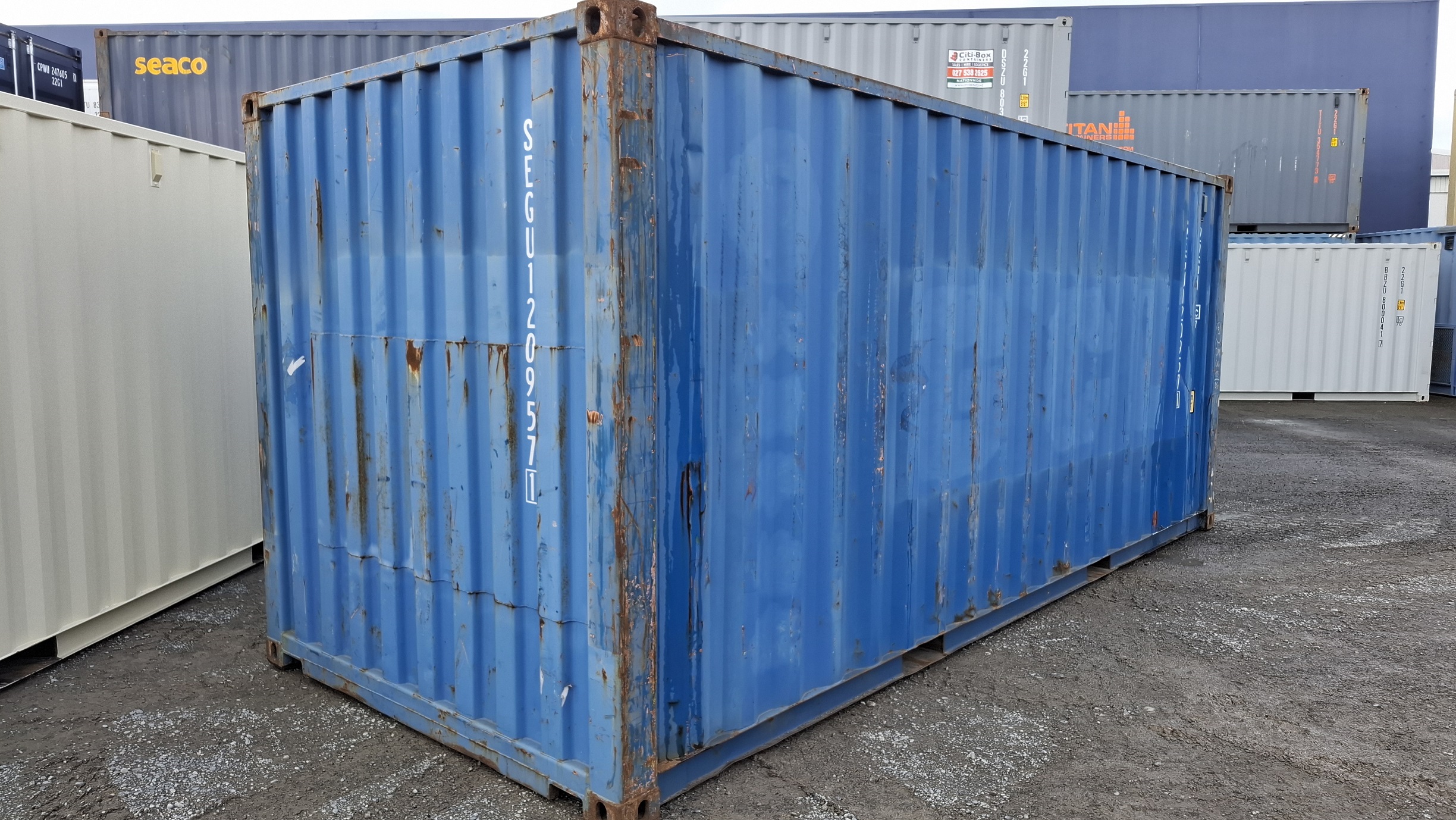 20' Shipping Container - Cargo Worthy -Taupo - Image 2
